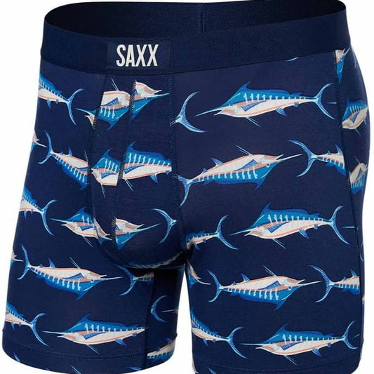 Vibe Super Soft Boxer Brief - Marlin Matrix