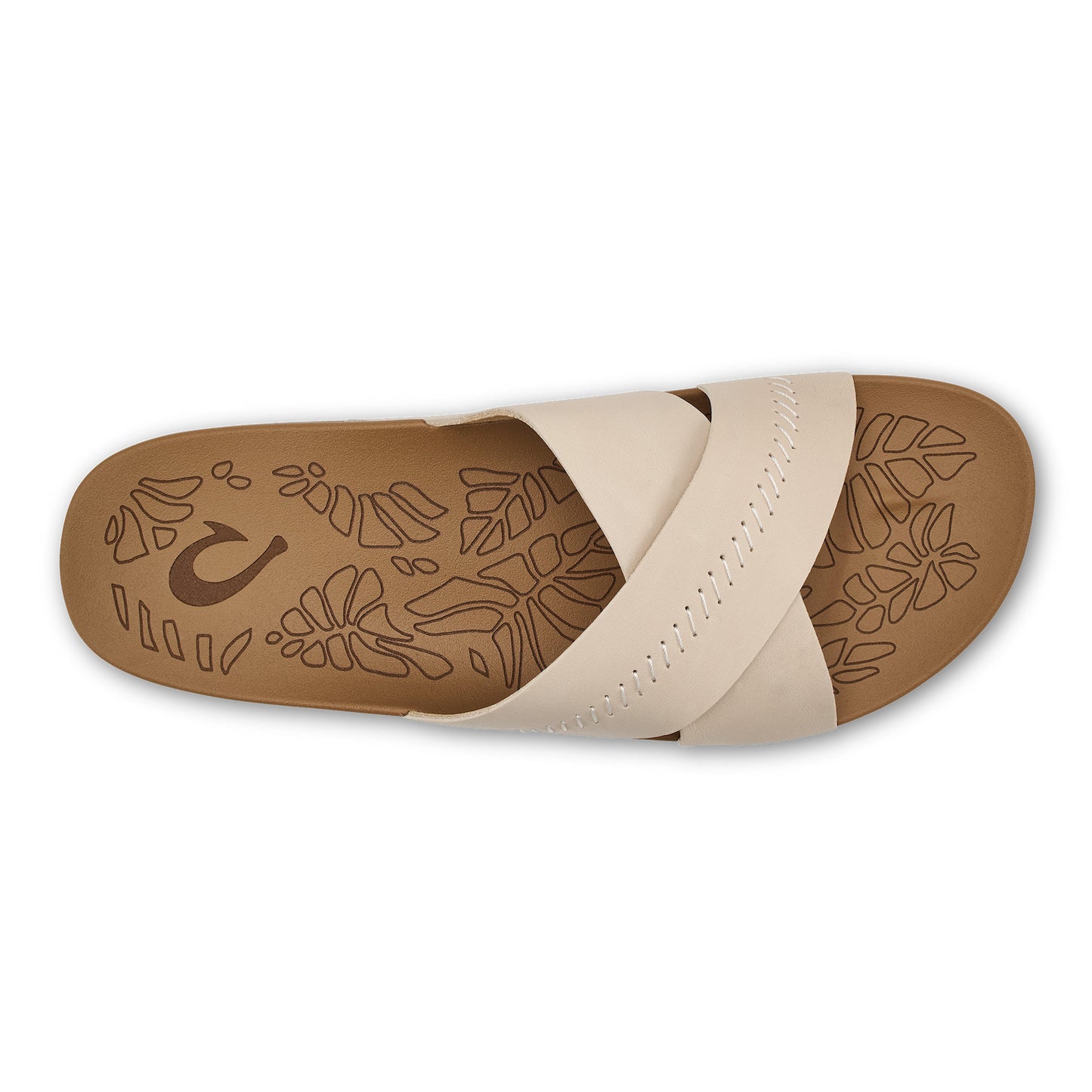 Women's Kipe'a 'Olu Slide Sandal- Puka/Tan