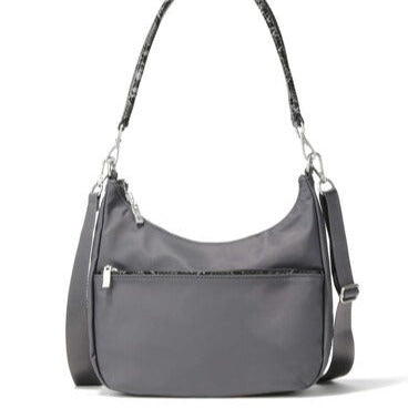 Bowery Half Moon Bag Python/Smoke