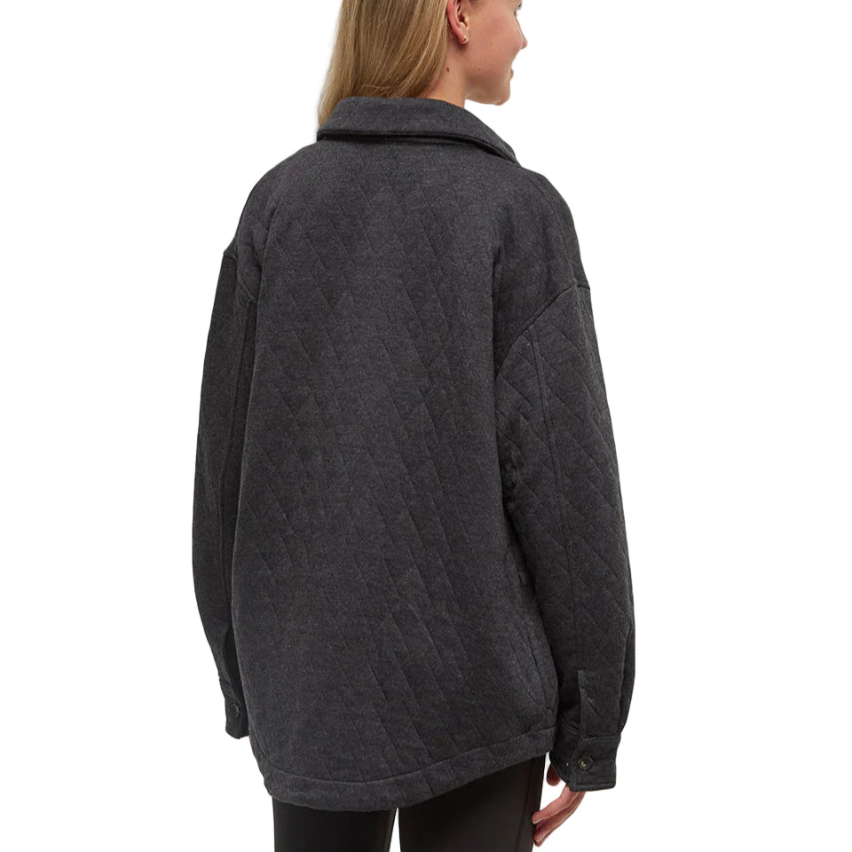 Women's Dunes Shacket (Meteorite Black)