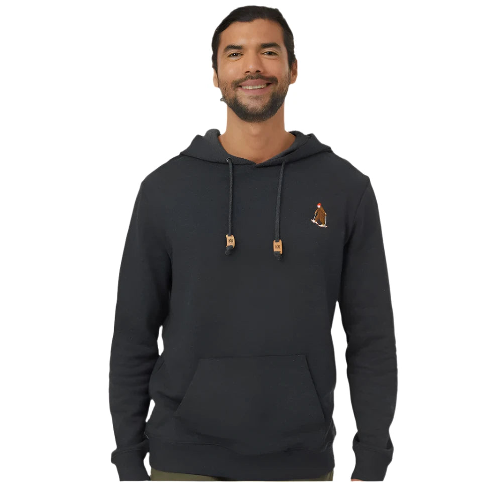 MMen'sSasquatch Hoodie (Meteorite Black Heather/Snowshoe)