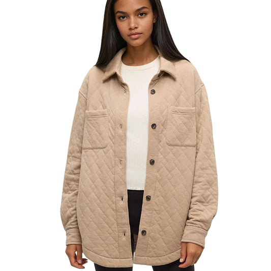 Women's Dunes Shacket (Birchwood Heather)