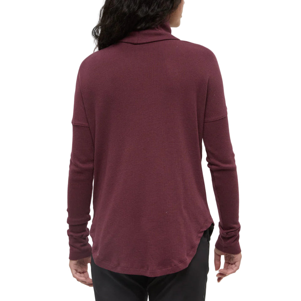Women's Highwood Turtleneck (Deep Burgundy)