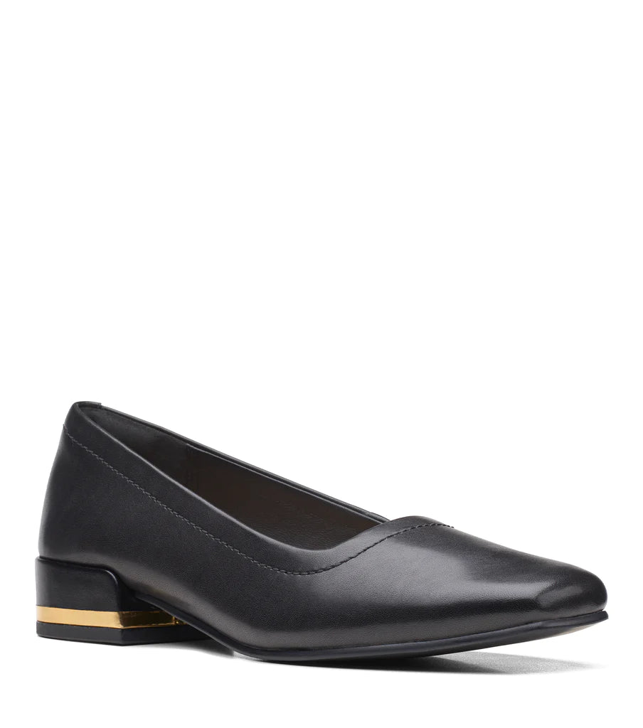 Women's Seren30 Court Black Leather