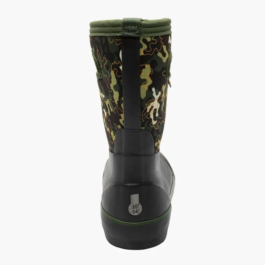 Classic II Pop Camo Army Green Multi (Size 8c-7Y)