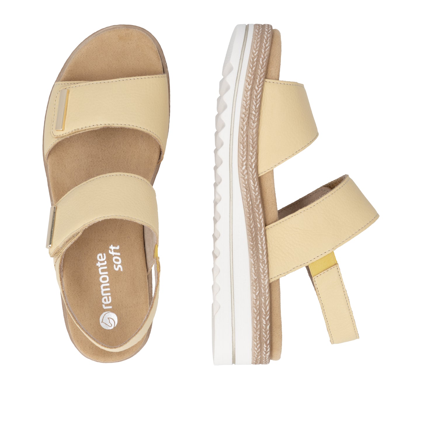 D0Q59-68 Light Yellow Velcro
