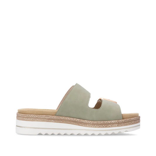 D0Q66-52 Mint Velcro Slide