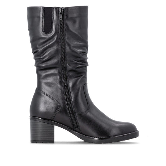 D2A79-00 Black Mid Calf Zip