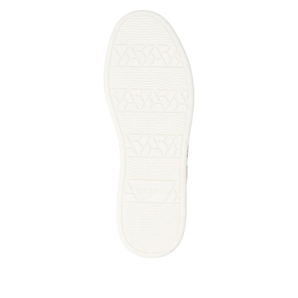 D2E00-81 White/Gold Multi Lace/Side Zip