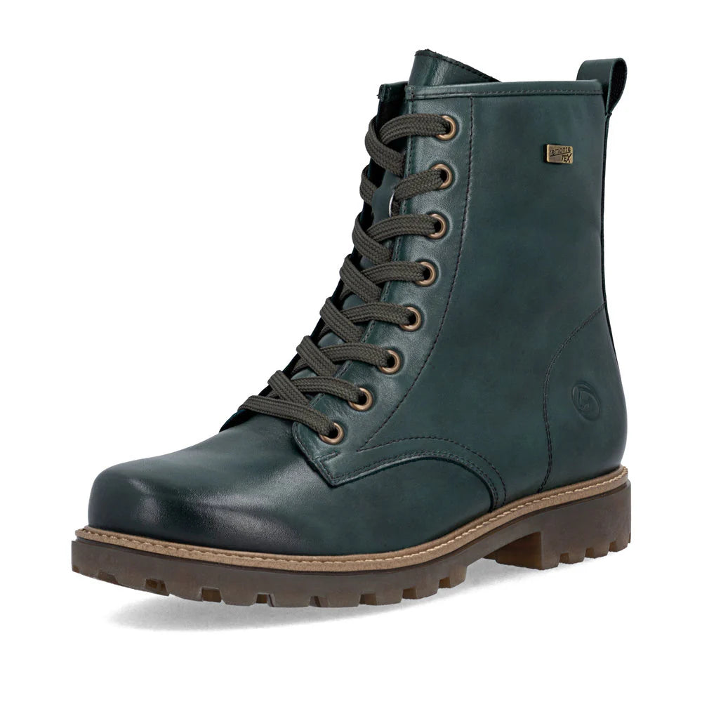 D3C70-54 Dark Olive Ankle Lace/Zip RTex