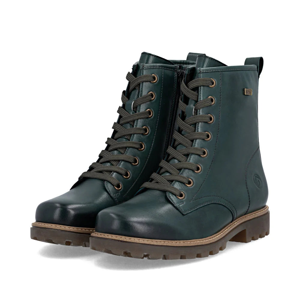 D3C70-54 Dark Olive Ankle Lace/Zip RTex