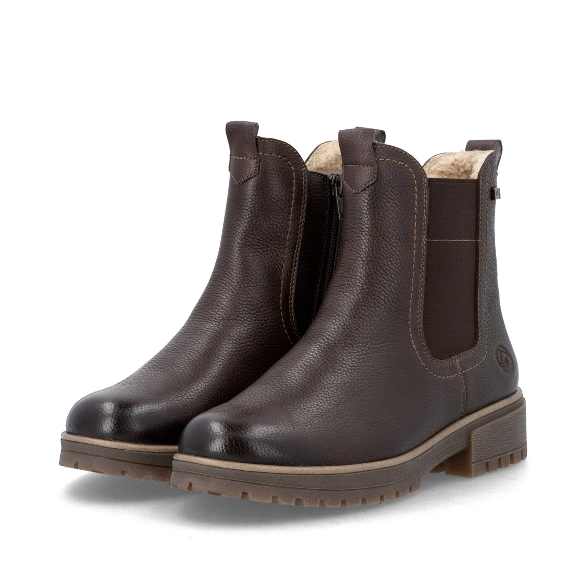 D3W73-25 Chocolate Zip Chelsea RTex
