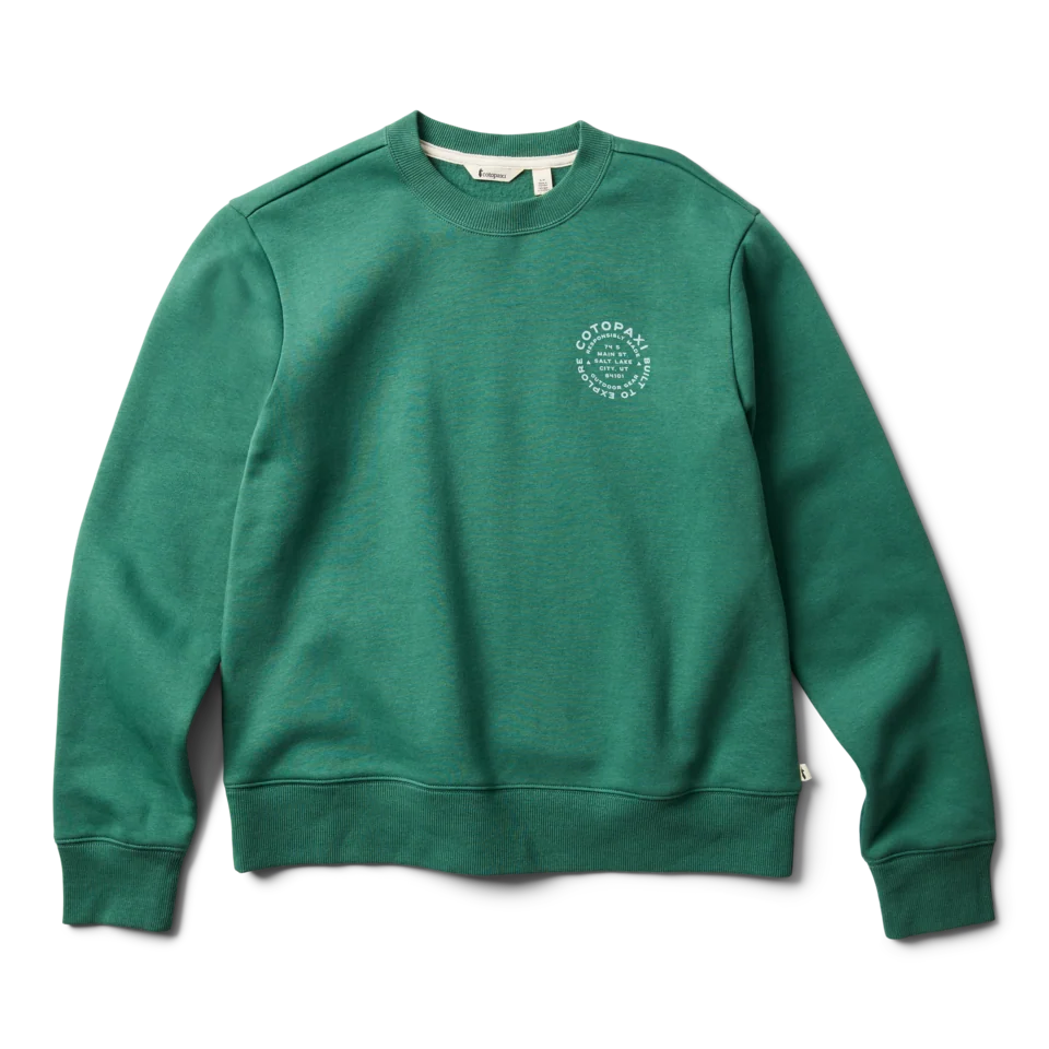 Women's Built To Explore Crew Sweatshirt Juniper