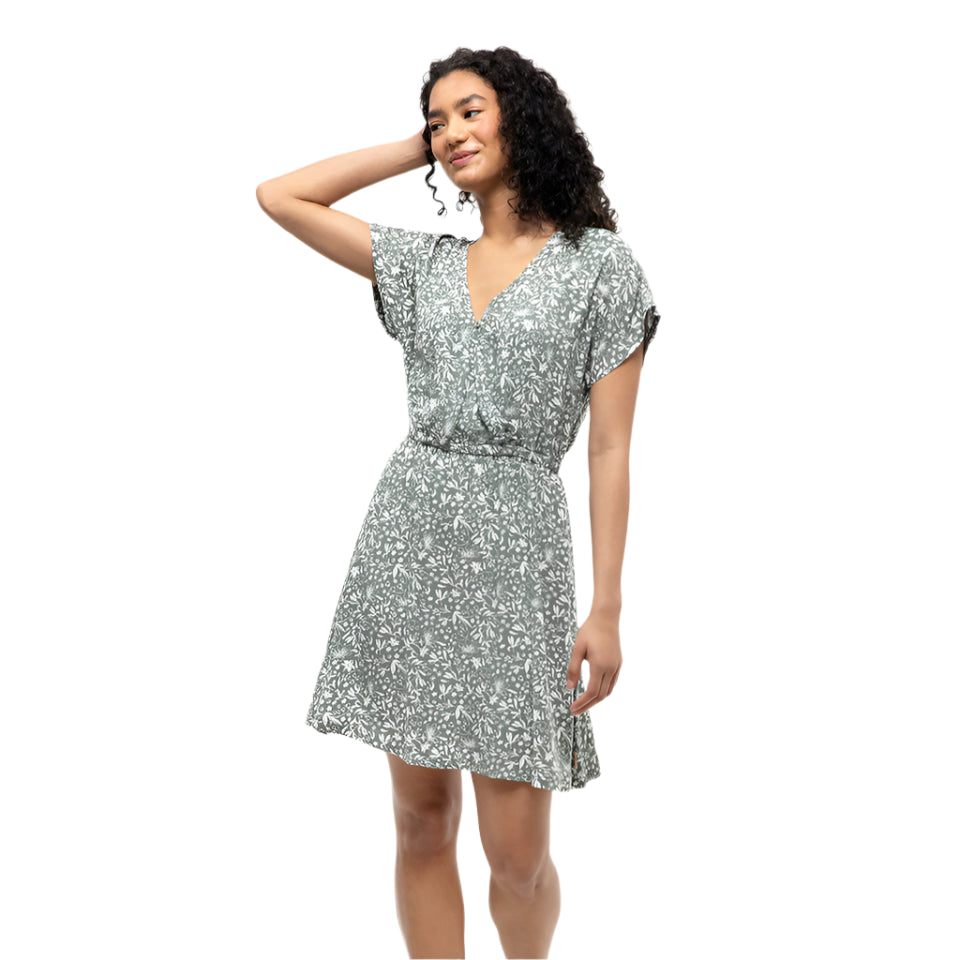 Women's Kits Dress(Agave Green/Field Flower)