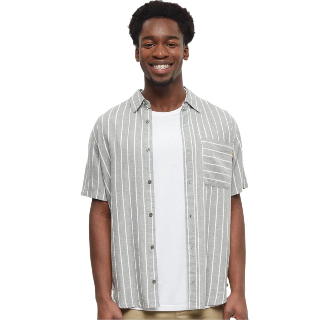 Men's Dundas Shirt (Agave Green/Undyed)