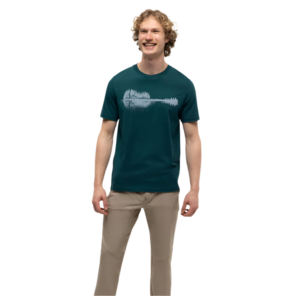 Men's Summer Guitar T-Shirt (Jasper/Blue Haze)