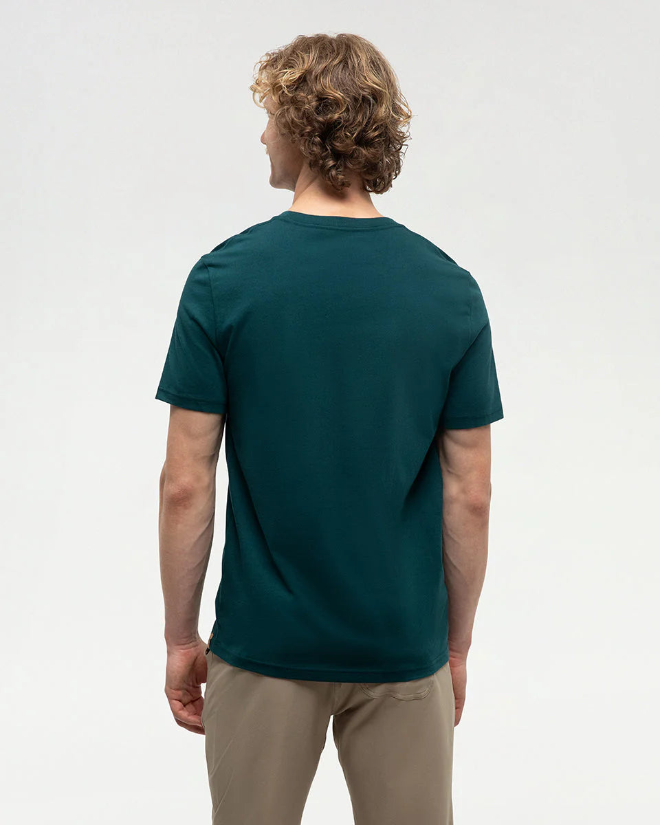 Men's Summer Guitar T-Shirt (Jasper/Blue Haze)