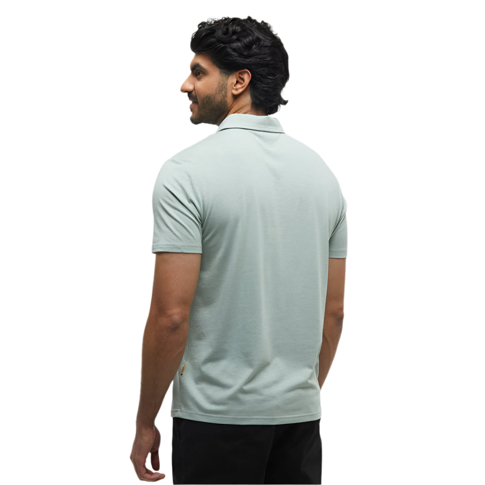 M Crabby Astir Polo (Oasis Heather/Deep Coral