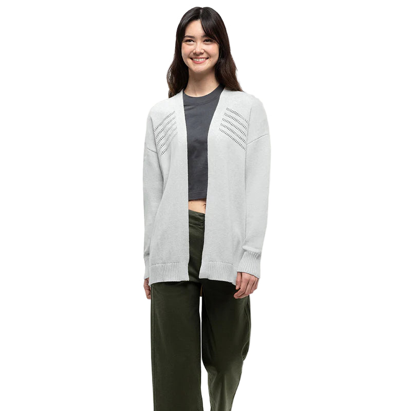 Women's Prairies Cardigan (Light Grey Heather)