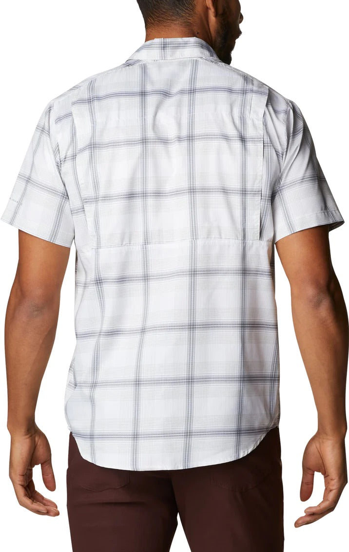 Silver Ridge S/S White Plaid