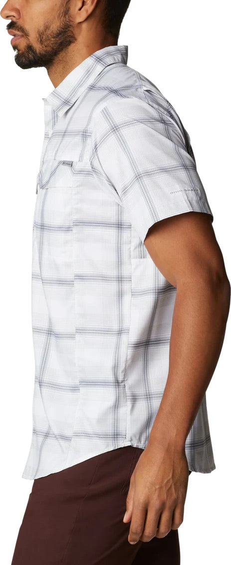 Silver Ridge S/S White Plaid