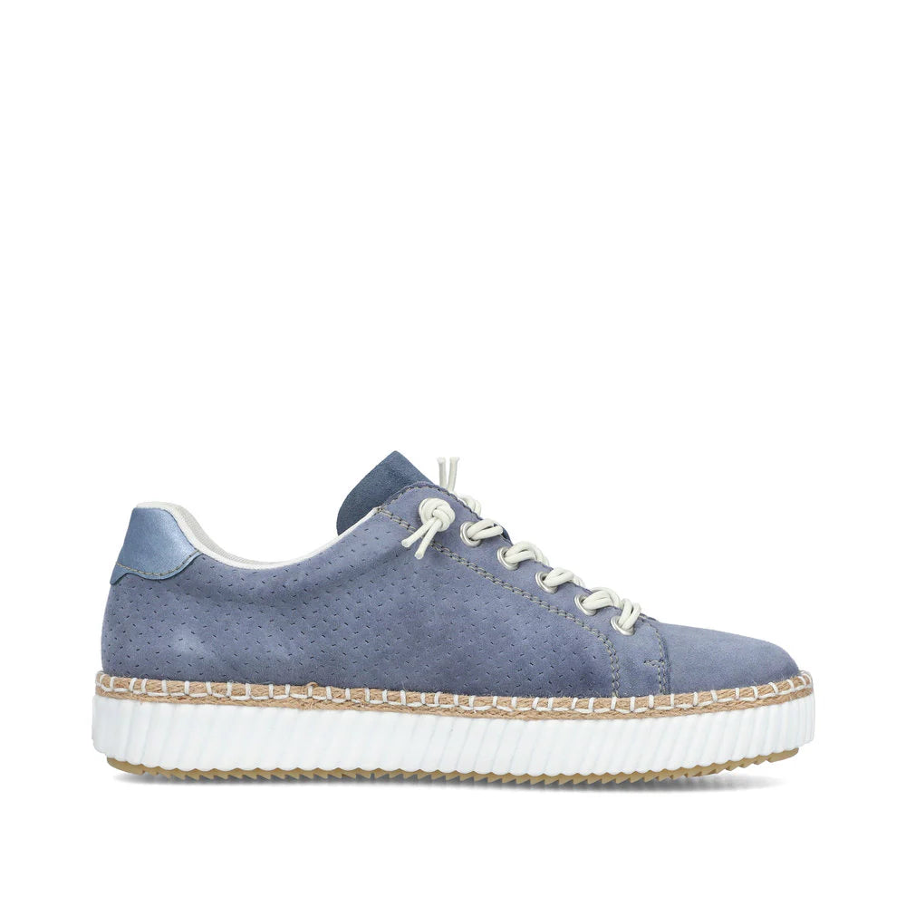 M2940-10 Denim Blue Bungee/Side Zip