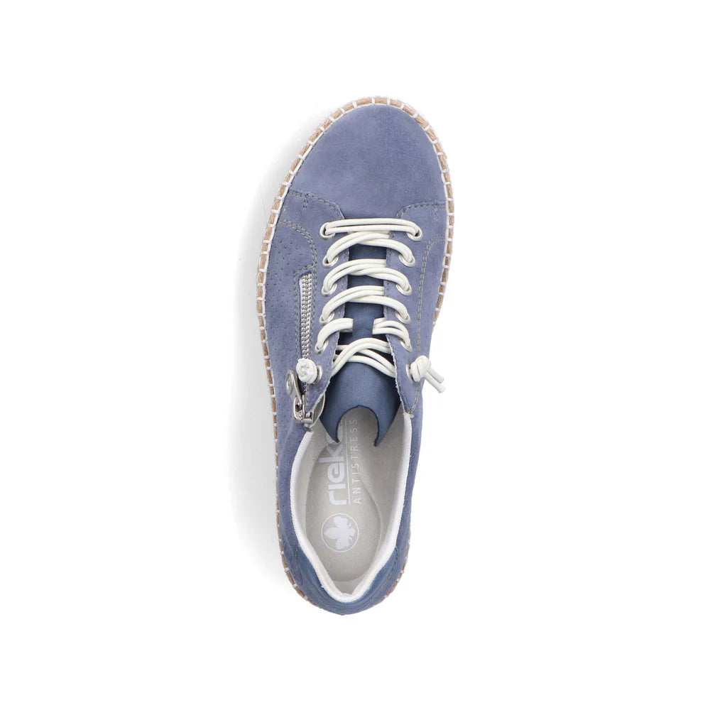 M2940-10 Denim Blue Bungee/Side Zip
