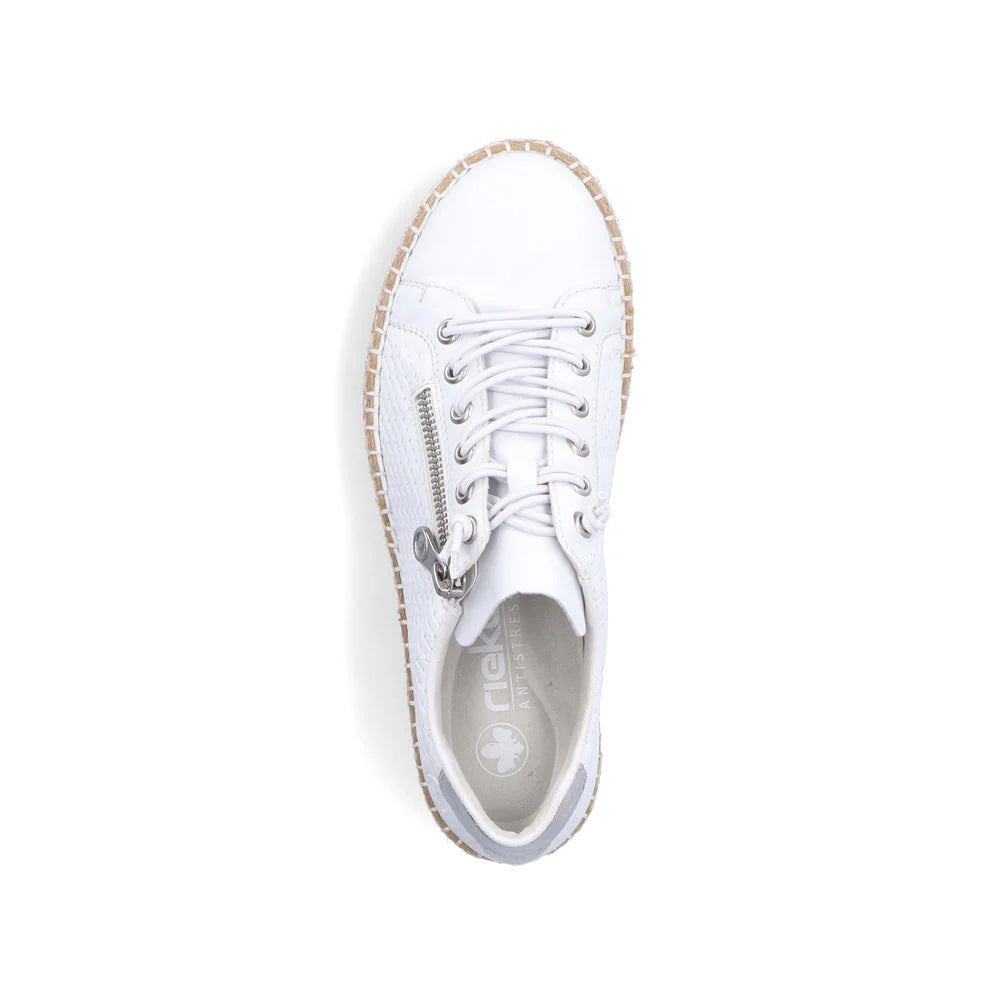 M2940-80 White Bungee/Side Zip
