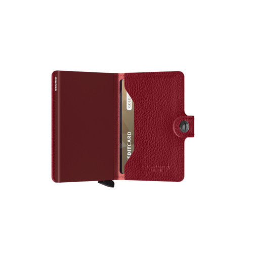 Miniwallet Veg Rosso-Bordeaux