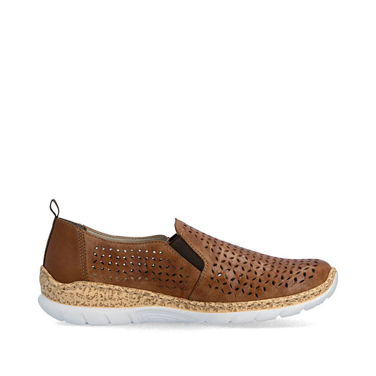N4251-22 Brown Slip On