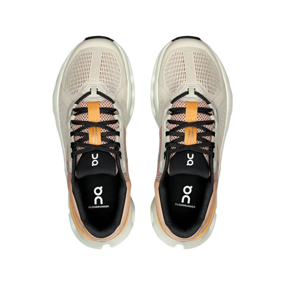 Women's ON Cloudrunner 2 Pearl/Tangerine