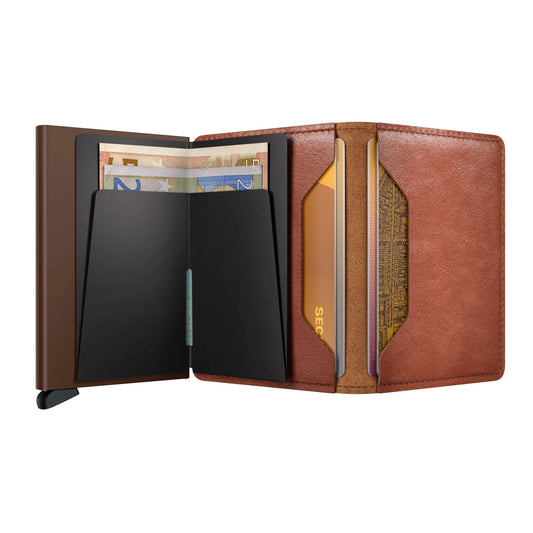 Slimwallet Vintage Cognac Brown