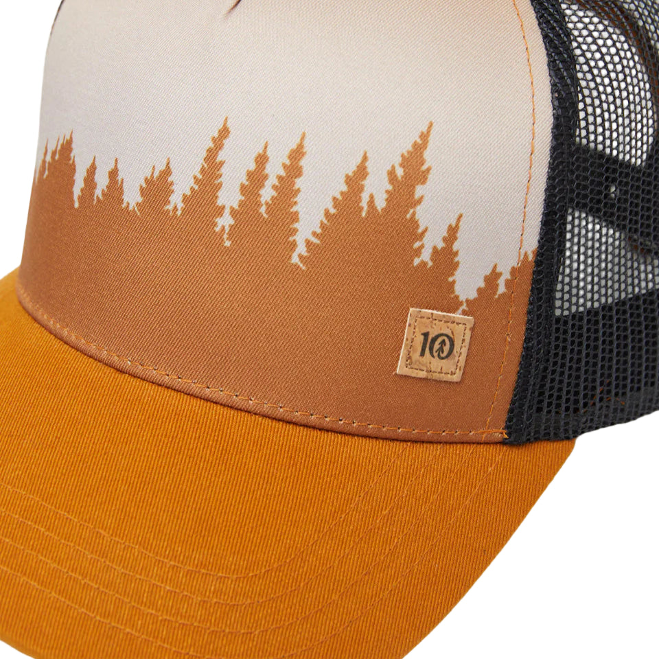 Juniper Altitude Hat (Burnt Caramel/White)