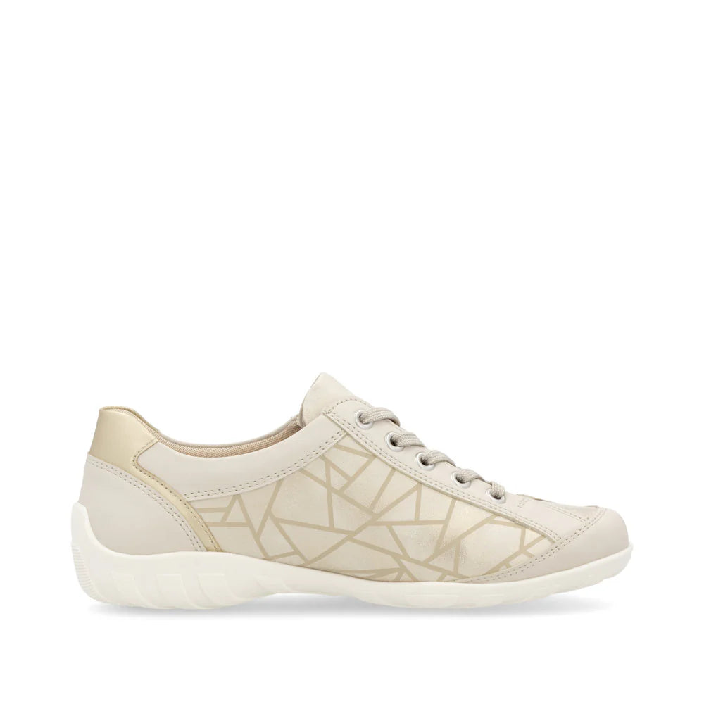 R3408-91 Gold Multi Lace/Side Zip
