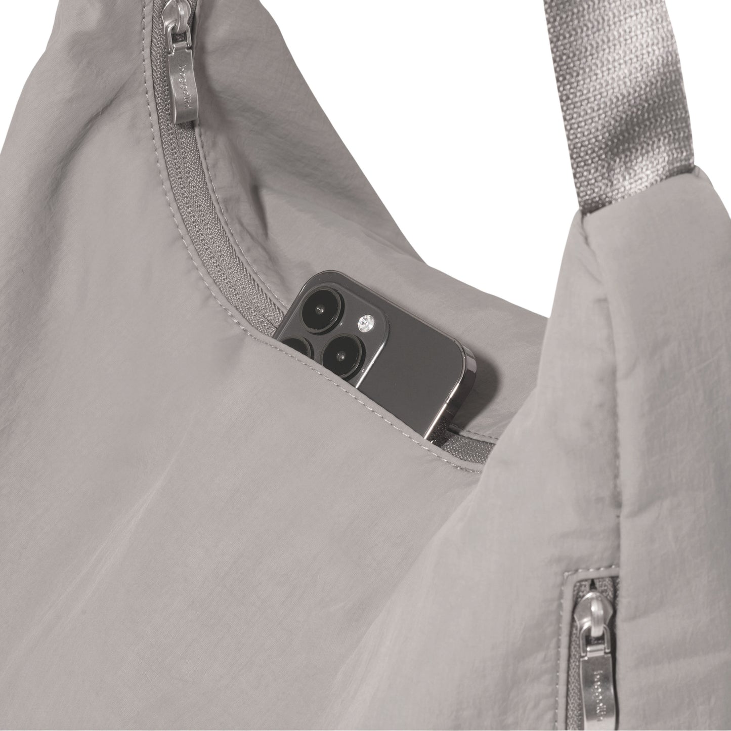 Swift Hobo Crossbody Silver Sand