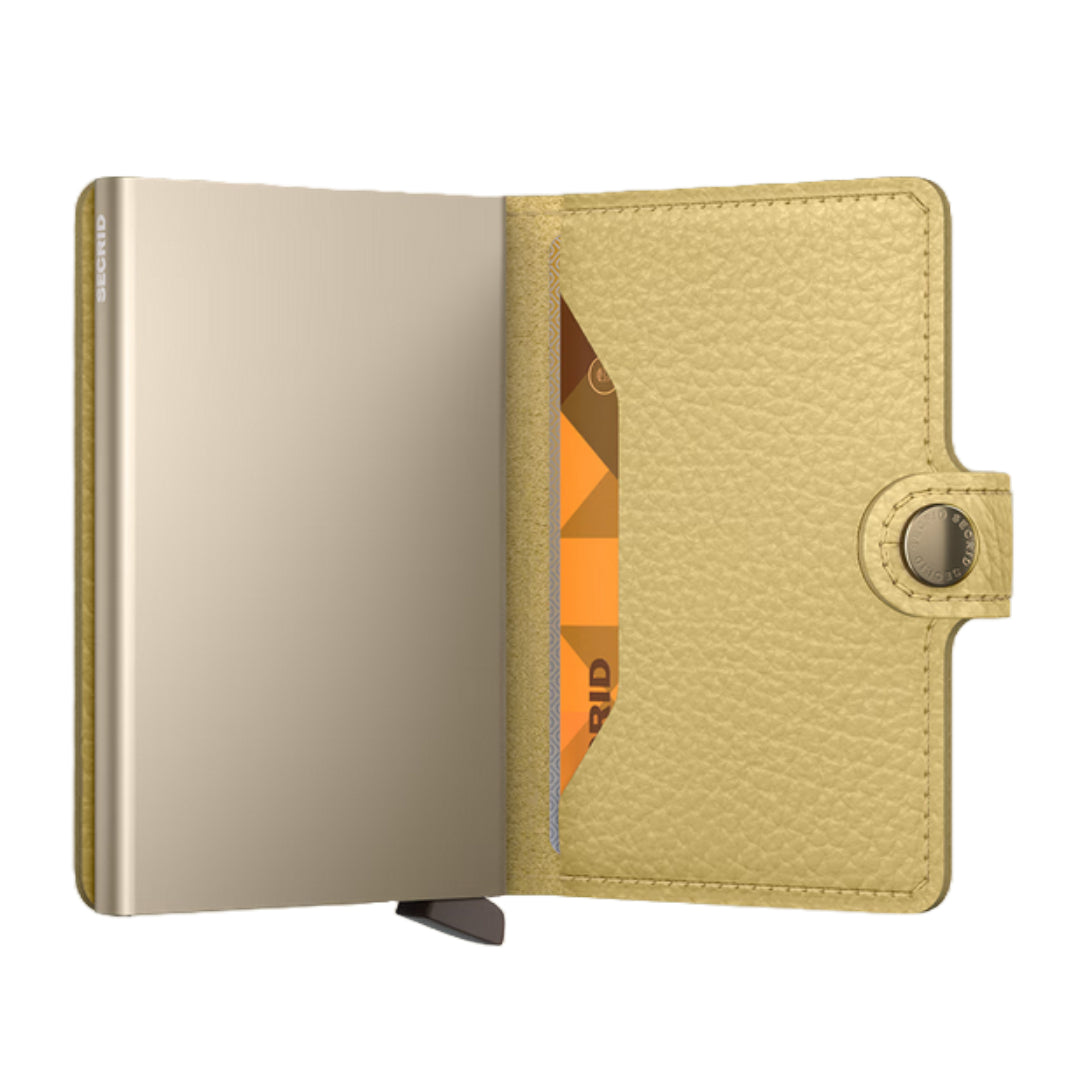 Miniwallet Pebble Butter Yellow