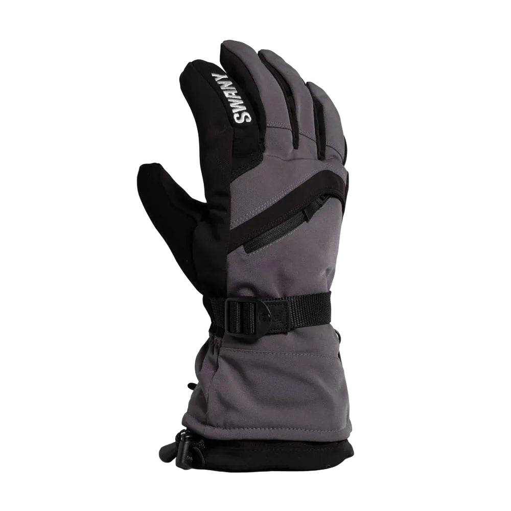 Men's X-Over Glove Charcoal/Black