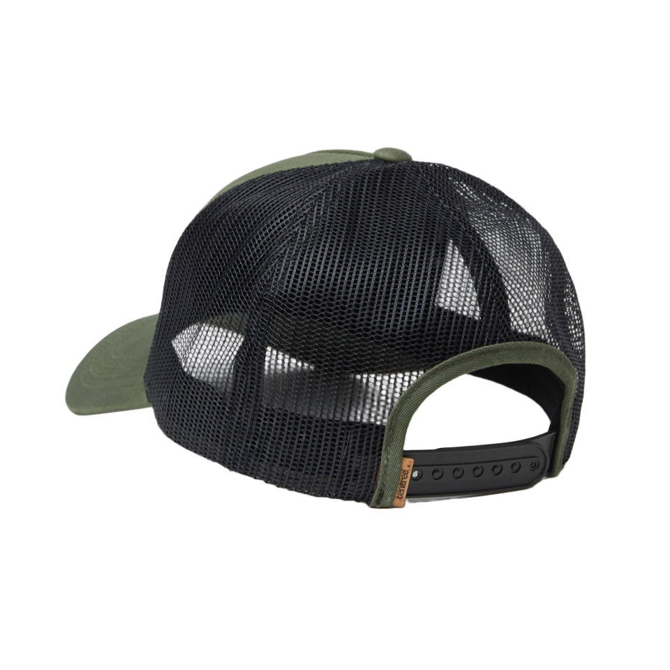 Tentree Crest Altitude Hat (Deep Olive/Warm Oak)