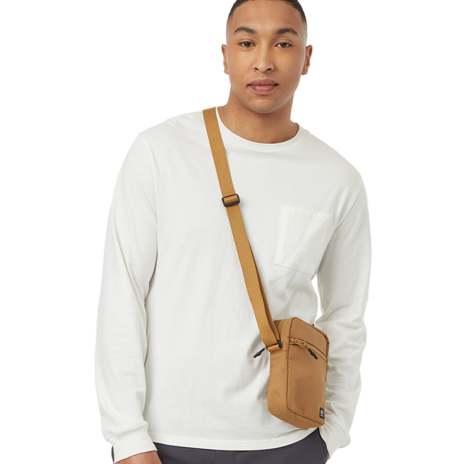 Ripstop Crossover Bag (Golden Brown)