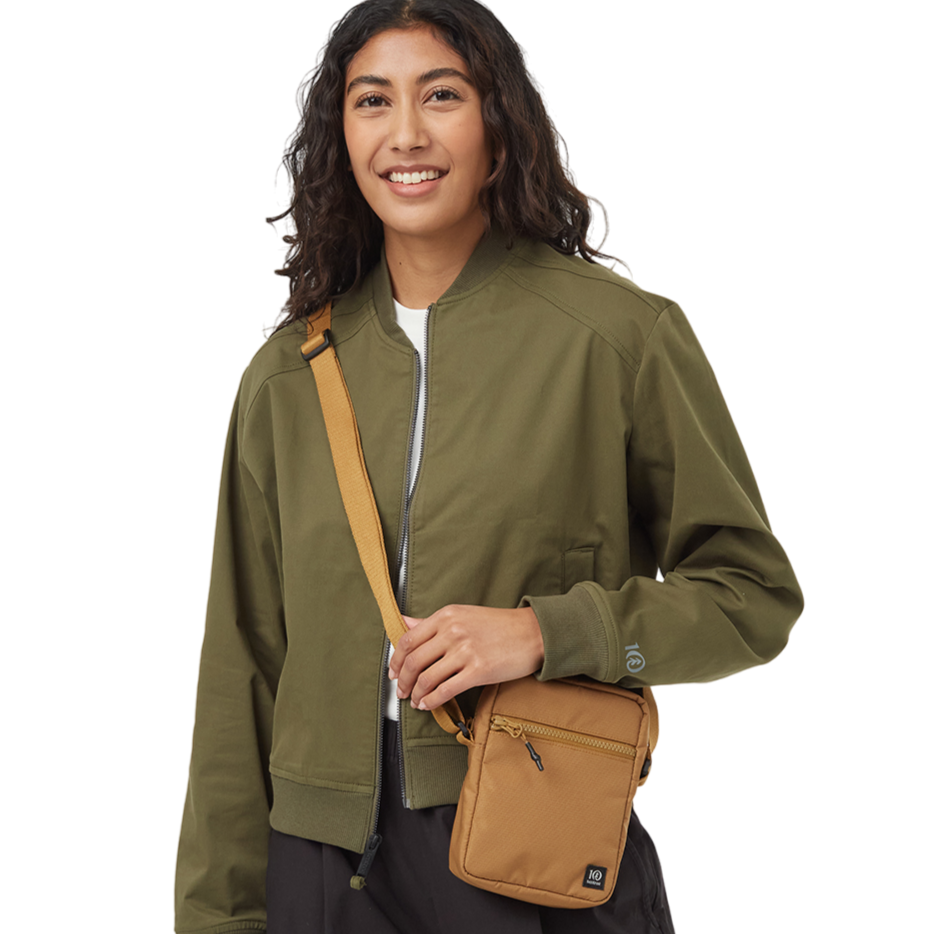 Ripstop Crossover Bag (Golden Brown)