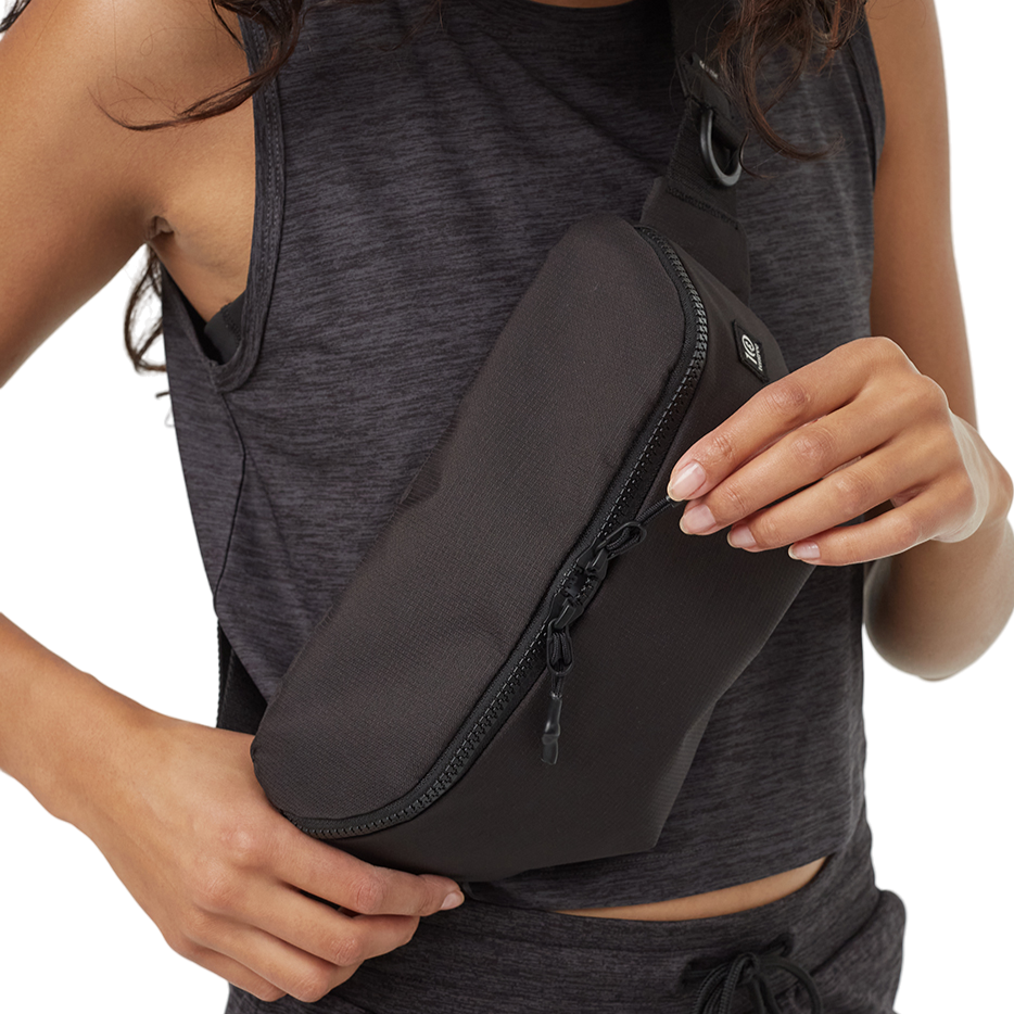 Ripstop Hip Bag (Meteorite Black)