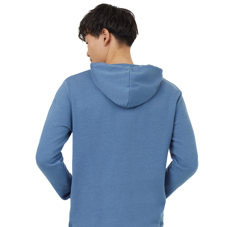 Men's Juniper Hoodie (Canyon Blue Heather/White)