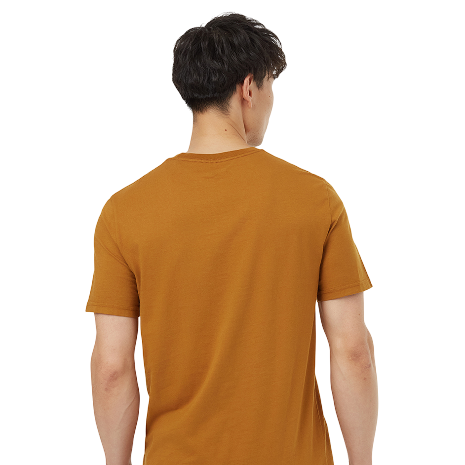 Men's Peak T-Shirt (Golden Brown/Meteorite Black)