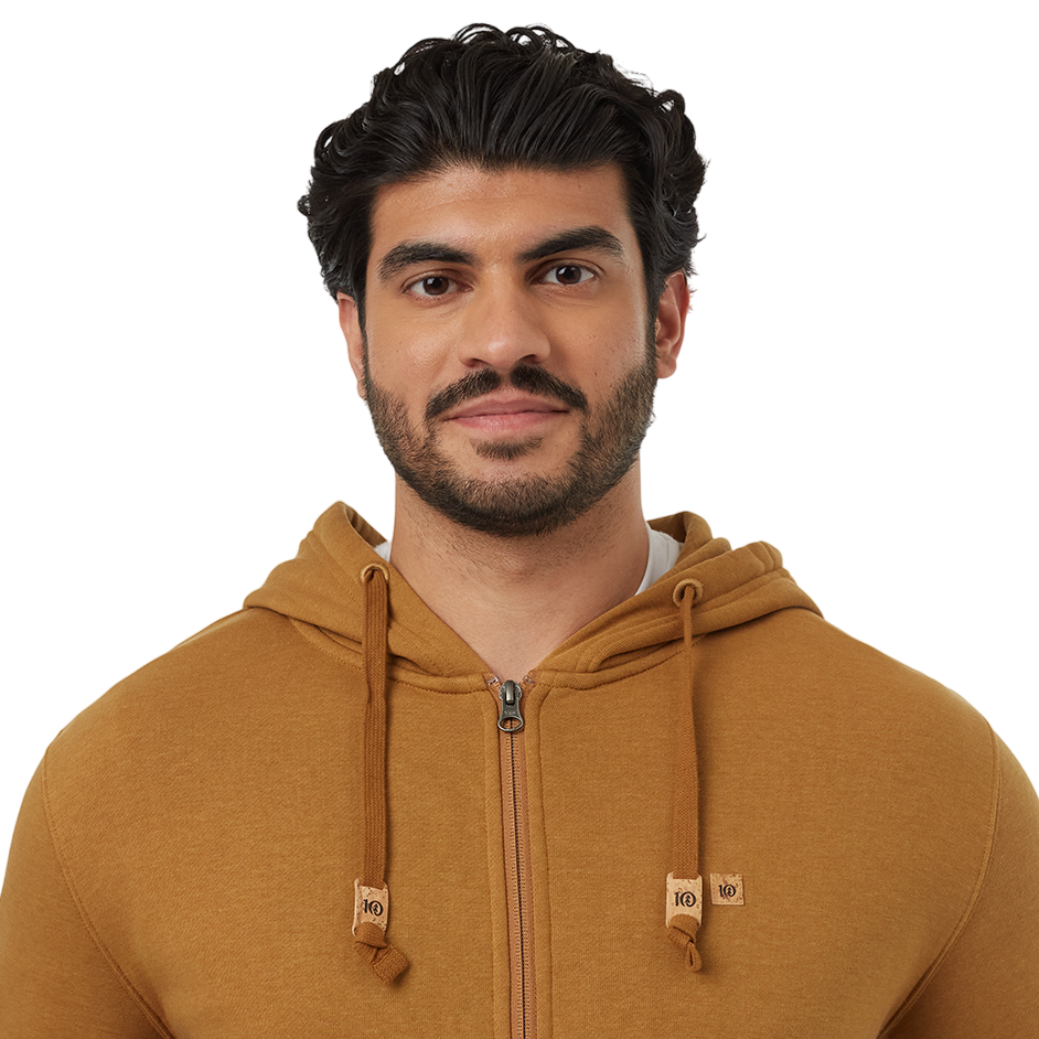 Men's TreeFleece Full Zip (Golden Brown)