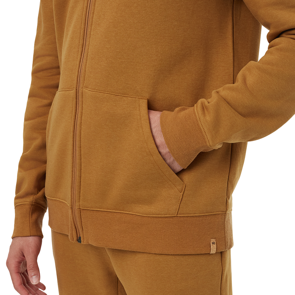 Men's TreeFleece Full Zip (Golden Brown)