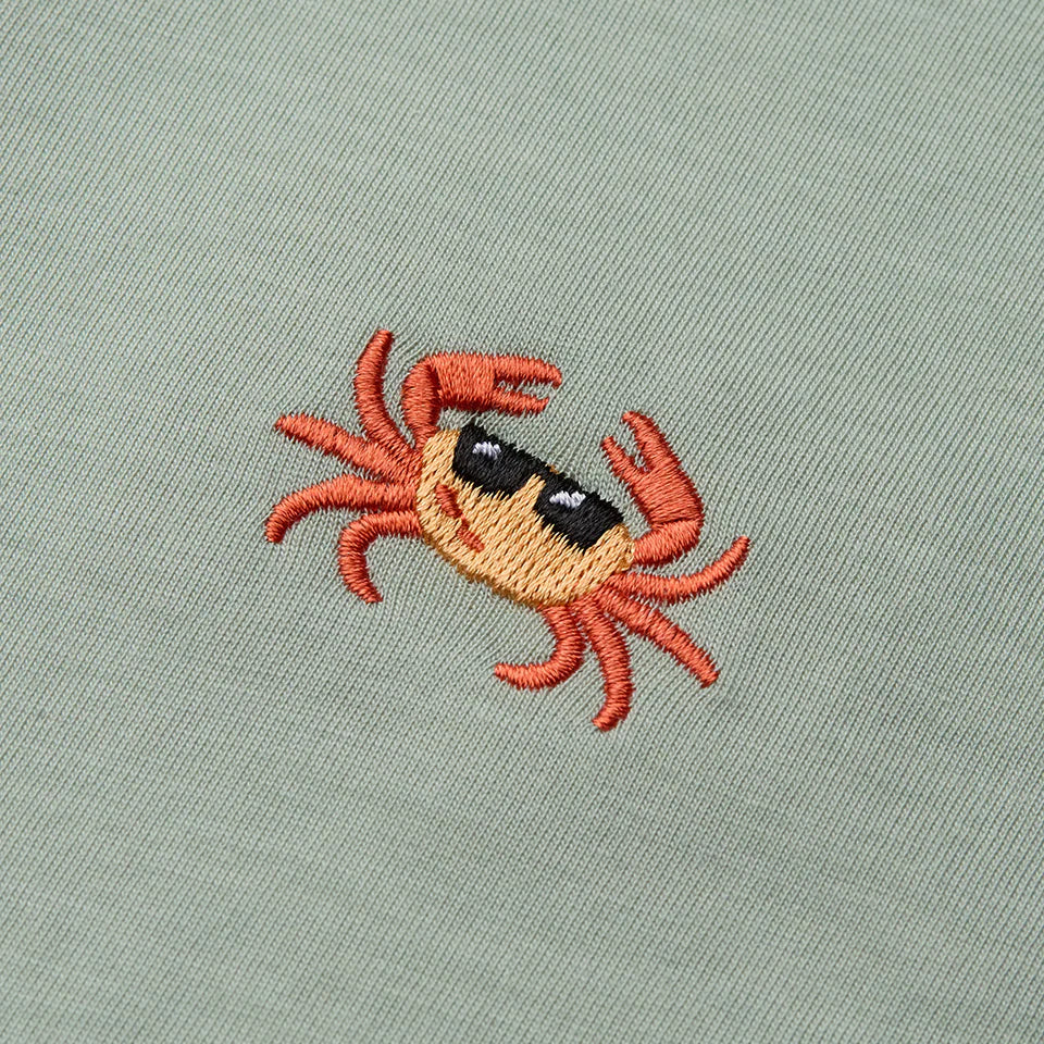 M Crabby Astir Polo (Oasis Heather/Deep Coral