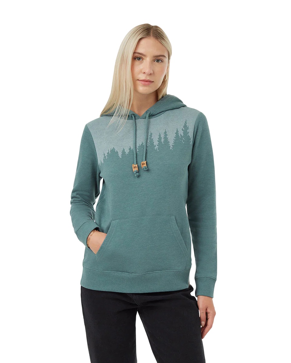 Juniper Classic Hoodie (Silver Pine Heather/White)