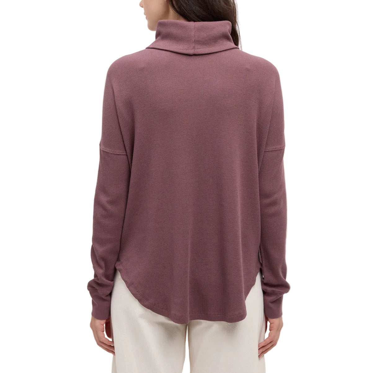 Women's Highwood Turtleneck (Mauve Stone)