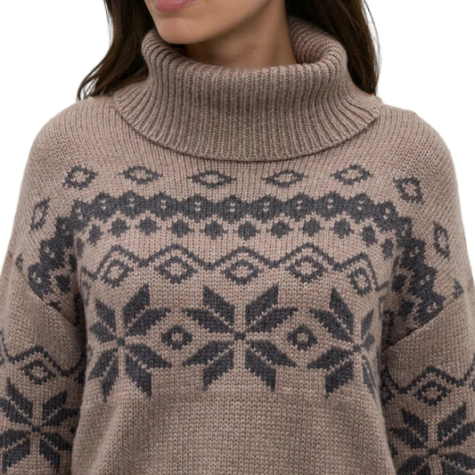Women's Moray Sweater (Ashwood Heather/Dark Grey Heather)