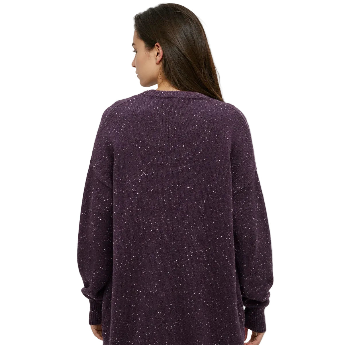 Women's Prairies Fleck Cardigan (Plum Royale Fleck)